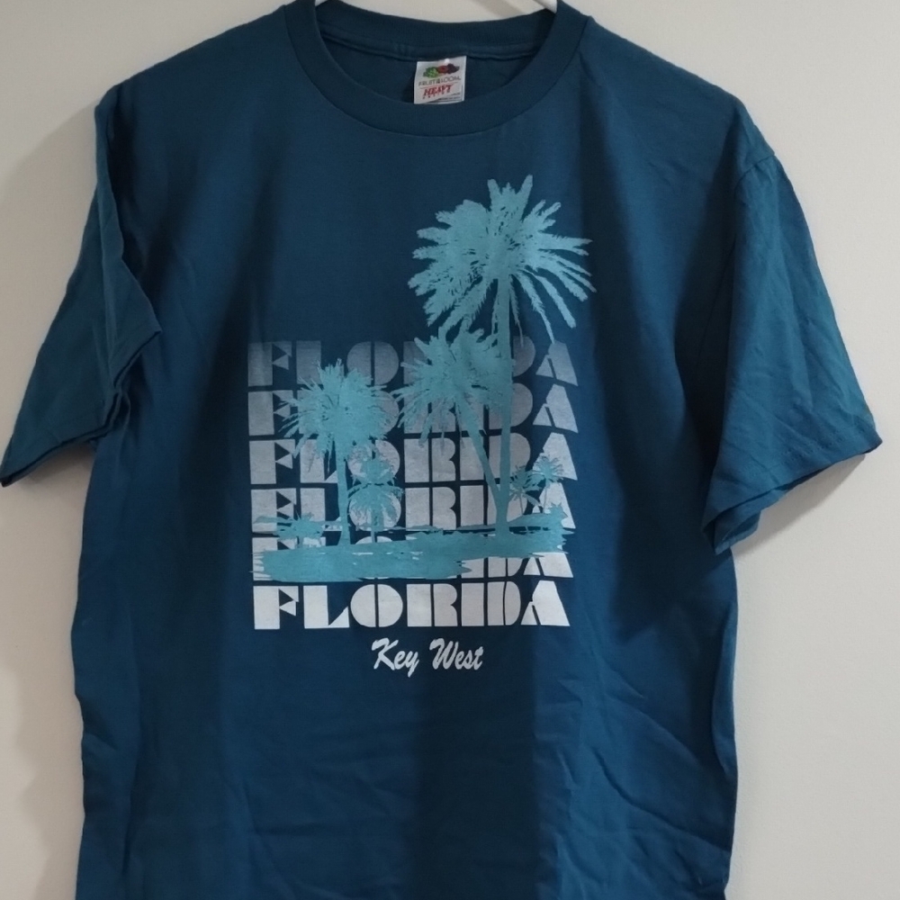 Teal Florida Key West T-Shirt